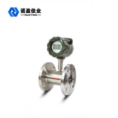 China LCD Mechanical Turbine Flow Meter Digital Water Flow Meter 2 Inch Fuel Oil 3.6V for sale