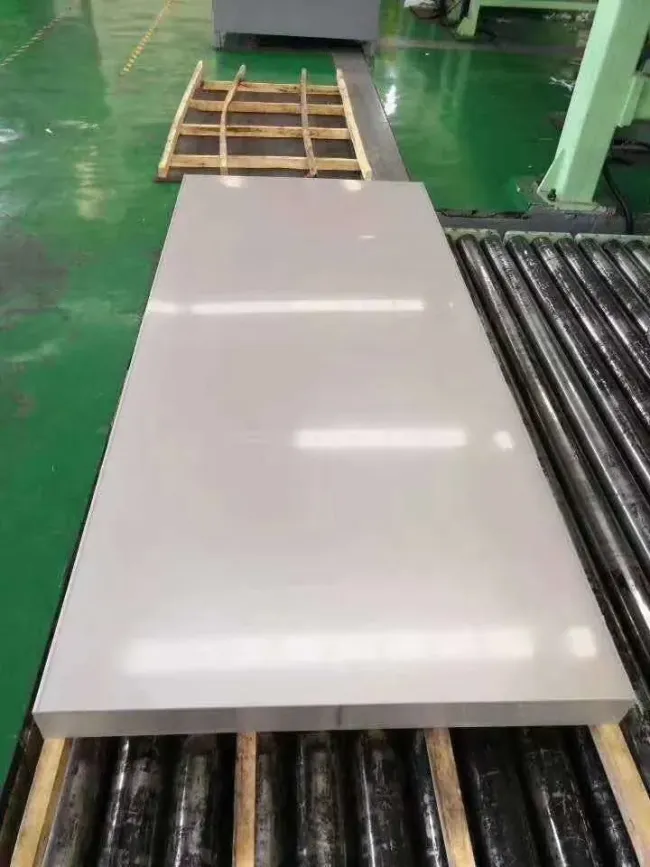 410 Stainless Steel Sheet - Close-up View