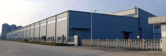Company manufacturing facility and equipment
