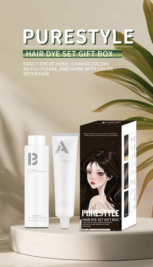 PureStyle hair dye color options