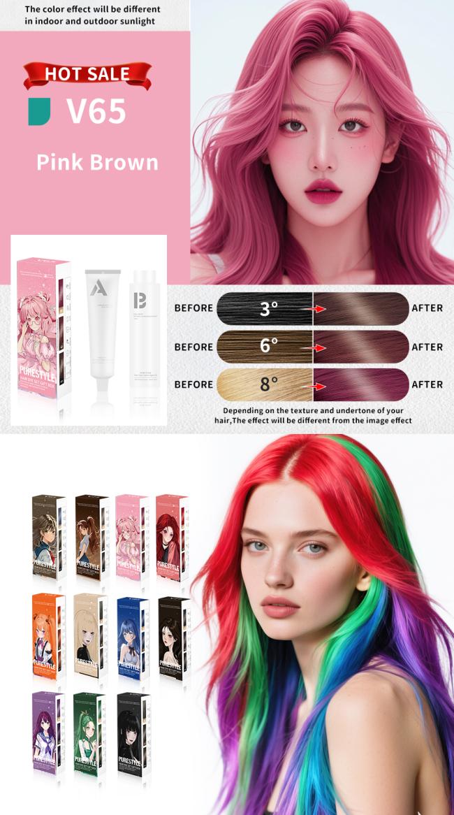 PureStyle hair dye packaging