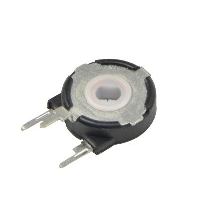 China ANYO Vertical Mount Potentiometer , PT15 15mm Carbon Film Trimmable Potentiometer for sale