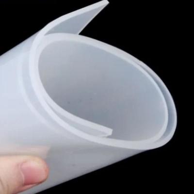 China Elastomer Silicone High Transparent Raw Rubber 9Mpa Tensile Strength for sale