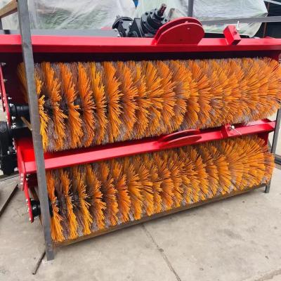 China Wafer Brush For Tractor Mounted Road Maintenance Snow Sweeper for sale