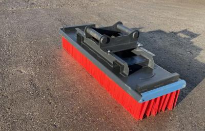 China Custom Size Forklift Brush With Excavator for sale