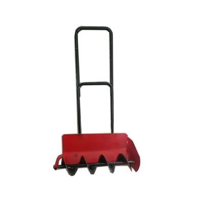 China Hand Push Snow Shovel, Spiral Hand Walking Snow Cleaner for sale
