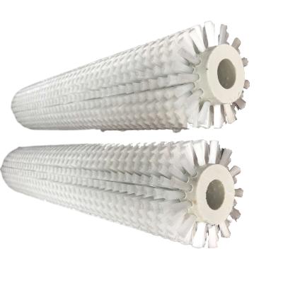 China Grado alimenticio de alambre de nylon máquina de harina de cepillo de rodillo en venta