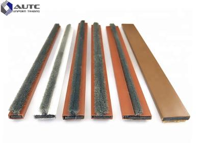 China Customized Metal Channel Strip Brushes Self Adhesive Fire Door Intumescent Seal for sale