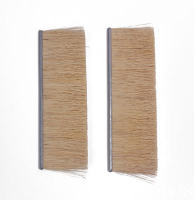 中国 サイザルアサ繊維のブラシの木工業機械紙やすりで磨く機械サイザルアサのブラシのストリップの磨く塵取り外しのサイザルアサのブラシの刃 販売のため