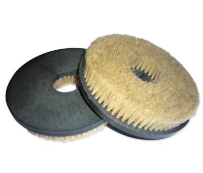 China PA66 Material Cleaning Disc Brush For BOE Lens Optical Glass Cleaning Line for sale