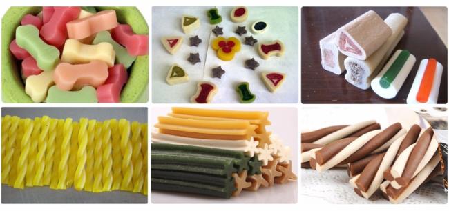 dog treats making extrusion machine pet treat pocessing line
