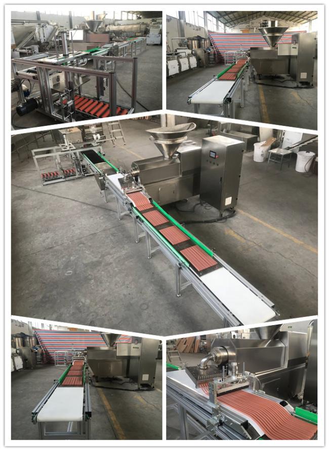 Automatic Dental Meat Strip Machine Munchy Stick Former Meaty Stick Machine