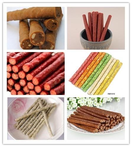 Natural Ingredients Delicious Chicken Breast Meat Strips Dog Treats Processing Line