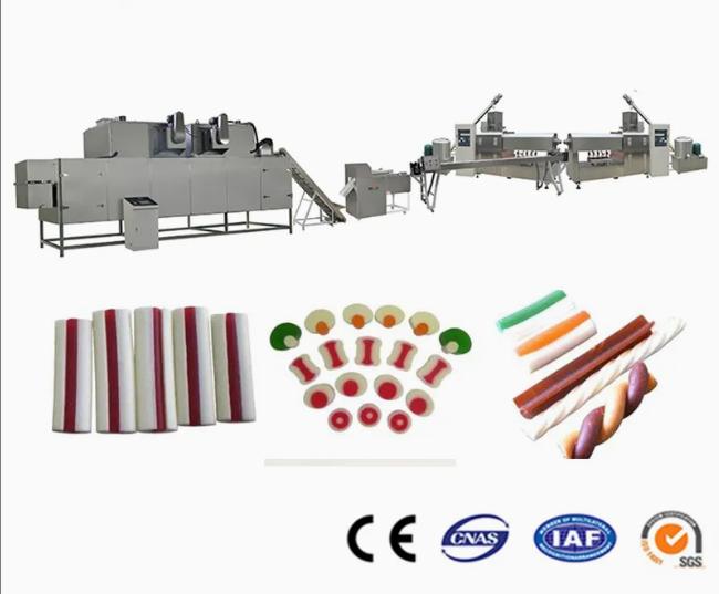 Free Grain Bacon Jerky Treats Pet Food Extruder Dog Snacks Sticks Extruding Line