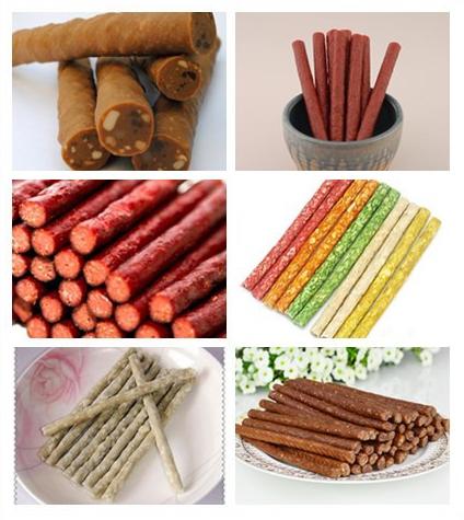 Meat Strips Dog Treats Processing Line