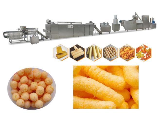 Stainless Steel Capacity Puff Snack Machine