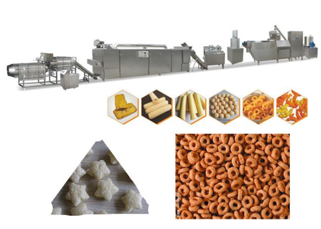 Stainless Steel Capacity Puff Snack Machine
