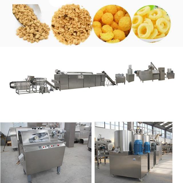 Auto Puff Snacks production line corn puff snack extruder