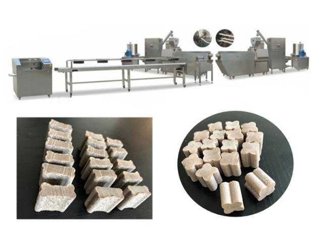 Pet Treats Extruding Line Single/Double Color Treats Chewing Gum Production Line