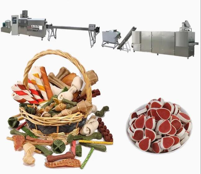 Pet Food Machine Chewing Gum Dog Snacks Production Line