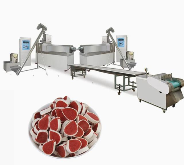 Snacks Food Pet Treat Machine Chewing Gum Extruder