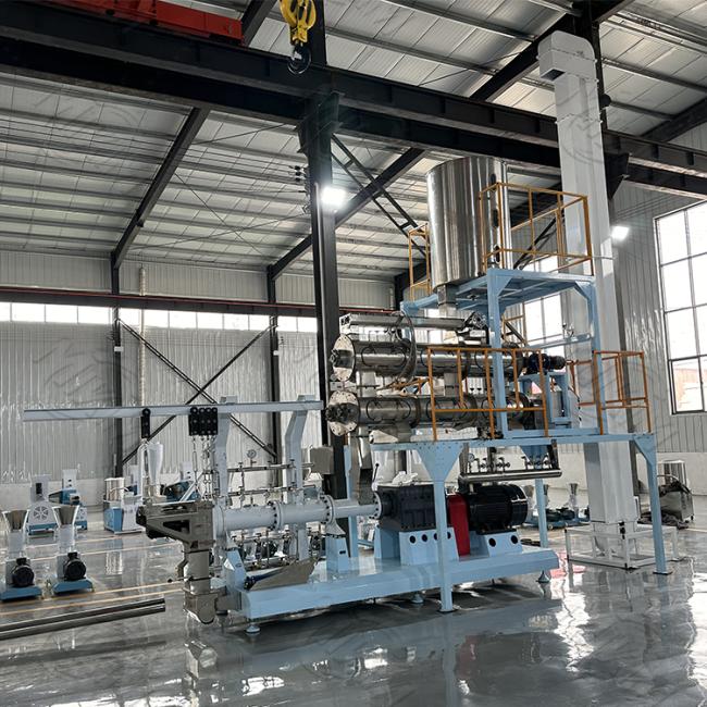 500kg Per Hour Dog Food Extruder Making Machine