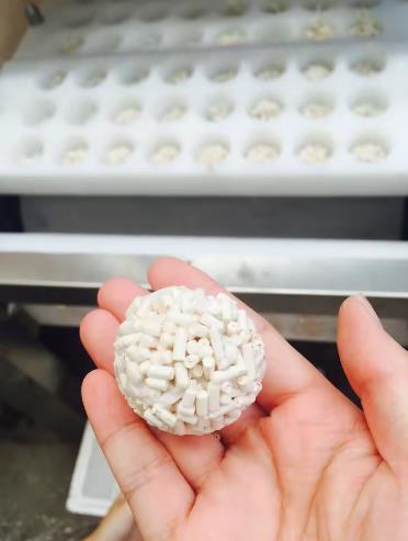 Rice ball candy , rice puffing machine / Cereal Bar Production Line