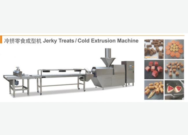 Cold Extruded Dog Jerky Snack Treat Machine