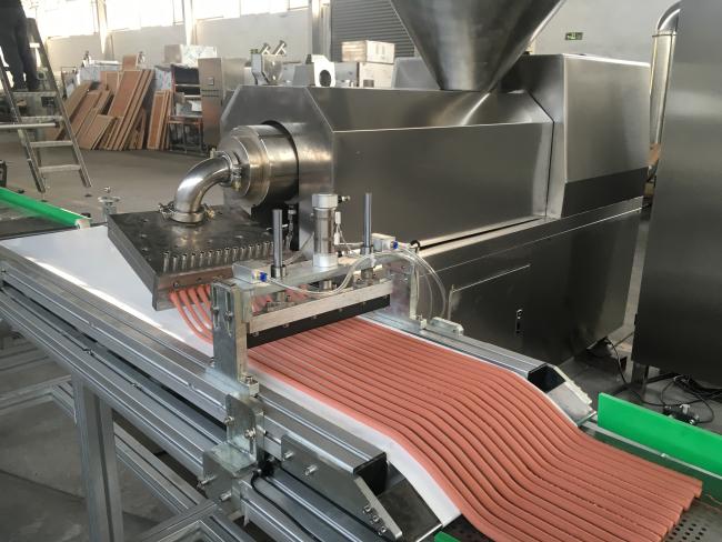 Natural Ingredients Delicious Chicken Breast Meat Strips Dog Treats Processing Line