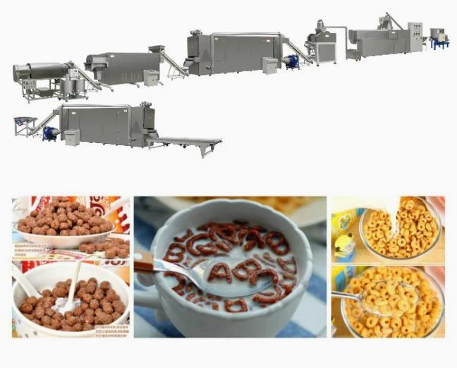 Breakfast Cereals Corn Flakes machinery