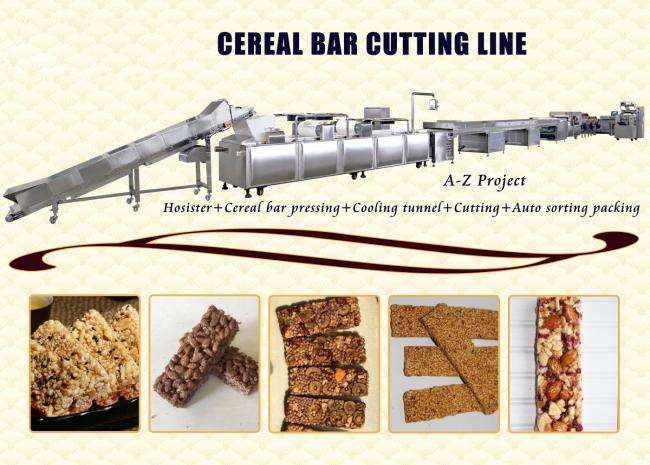 Cereal Bar Cutting Line Granola Bar Machine Energy Bar Making Machine