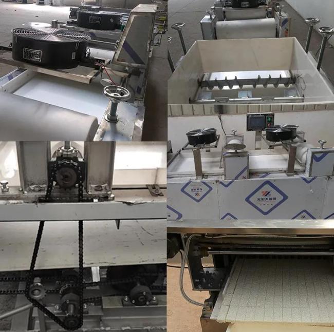 Cereal Bar Making Machine , Puffed Cereal Bar Cutting Machine