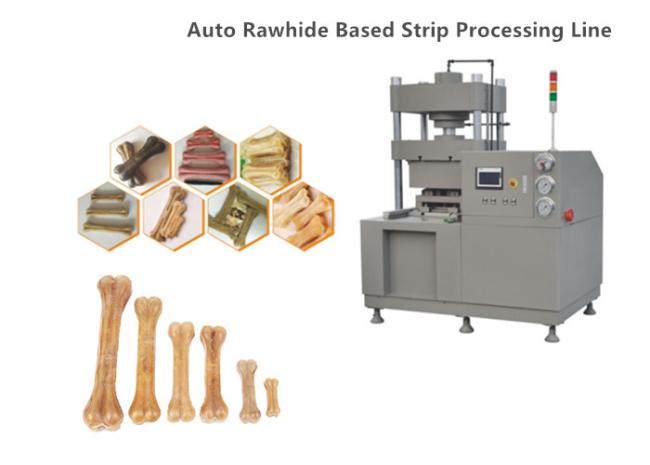 Twin Moulds Dog Bone Making Machine