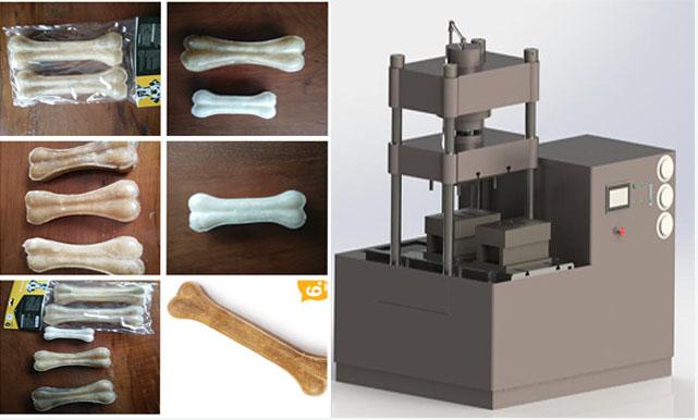 Automatic Operation Dog Bone Making Machine