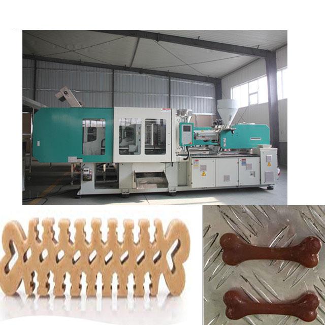 Pet Injection Molding Dog Treat Machine , Dog Food Processing Equipment