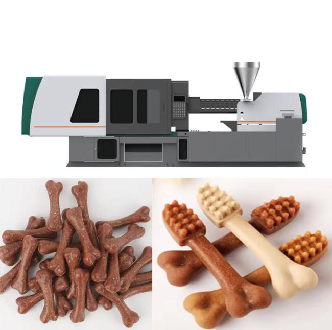 Injection Moulding dog food maker machine , pet extrusion machine