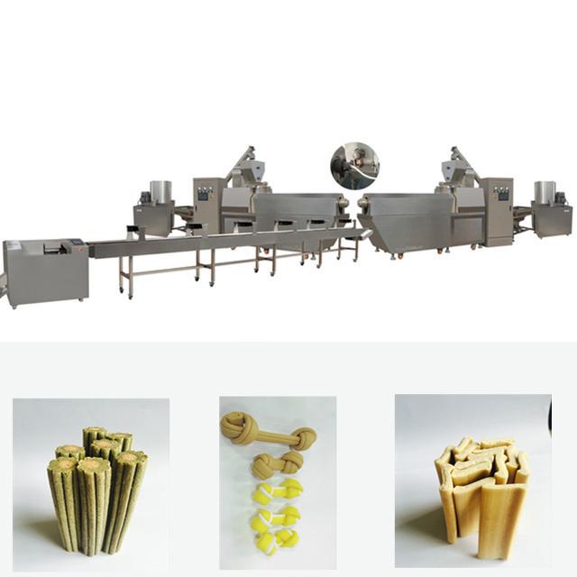 dog treats making extrusion machine pet treat pocessing line