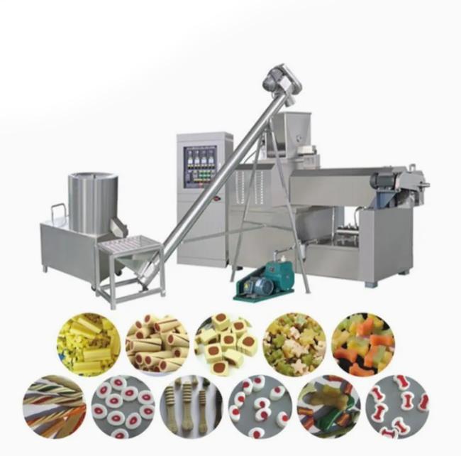Pet Soft Treat Dog Food Extruder Processing Line