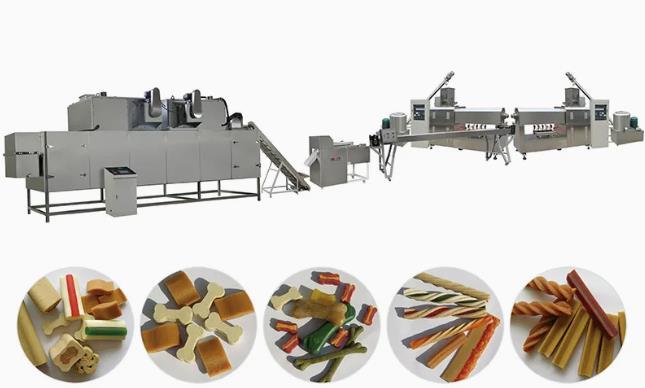 Dog Snacks Food Pet Treats Extruder Making Machine