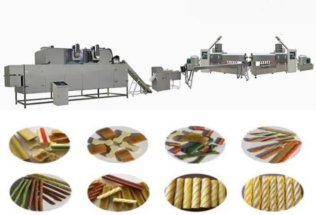 Singe Screw Pet Treats Machine