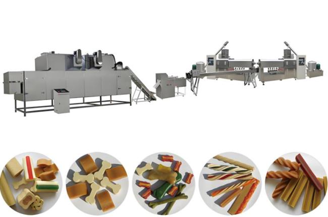Dog Chews / Pet Treat Snack Extruder Machine