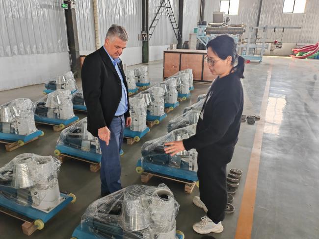 Customer production facility