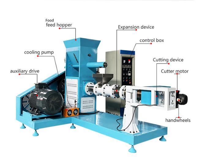 Single-Screw pet food extruder machine