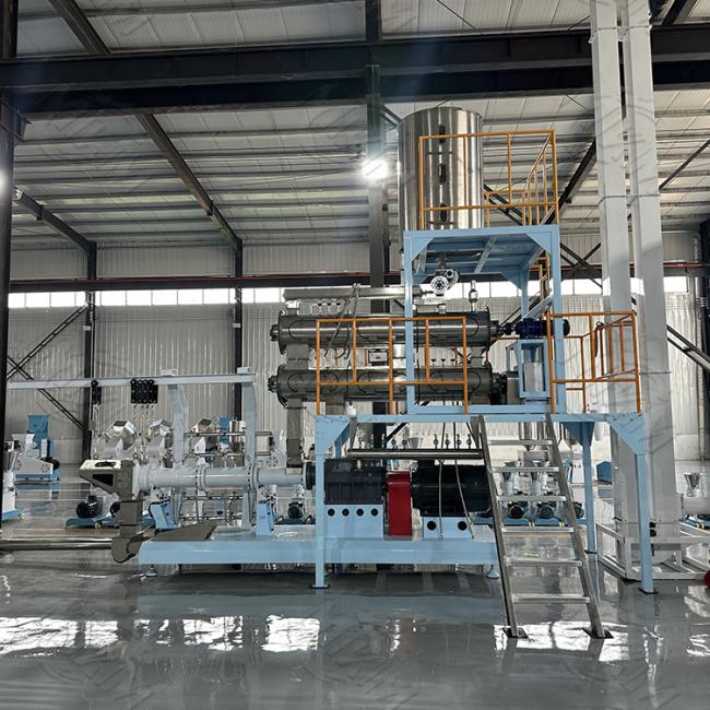 Dry Dog Food/Floating Fish Food Extruding Line