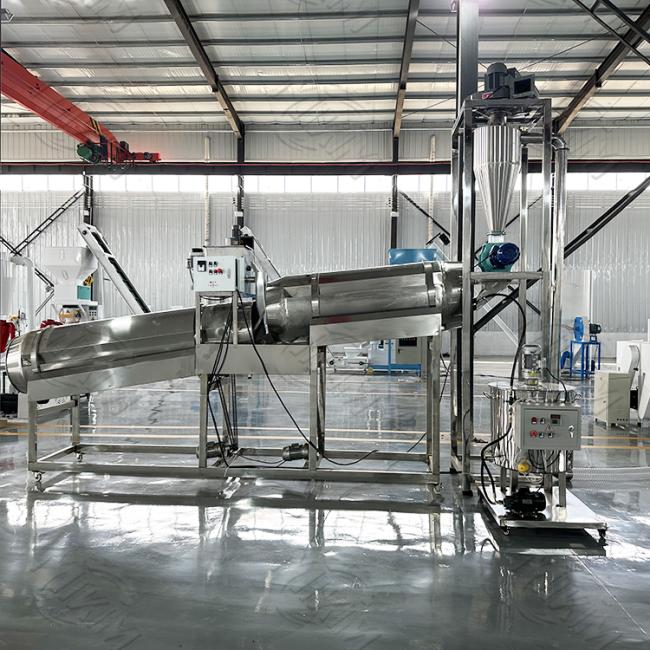 Automatic Fish / Dog Pet Food Extruder Equipment