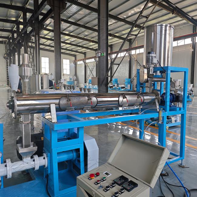 fish feed floating pellet making machine