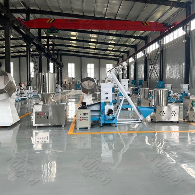 Modular feed production line