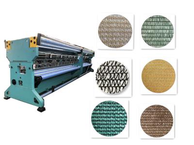 China Round Or Flat Fiber Warp Knitting Machine PP Shading Net For Greenhouse for sale
