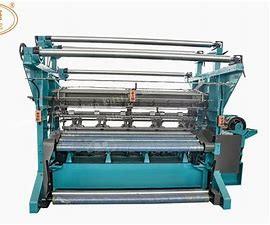 China 480rpm Single Latch  Needle Bar Warp Mesh Weaving Knitted Fabric Machine for sale