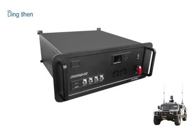 China el vehículo NLOS del transmisor inalámbrico 100W del 100km COFDM montó el emisor de vídeo de Digitaces cifrado en venta
